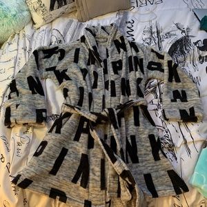 VS PINK || Grey & Black Robe